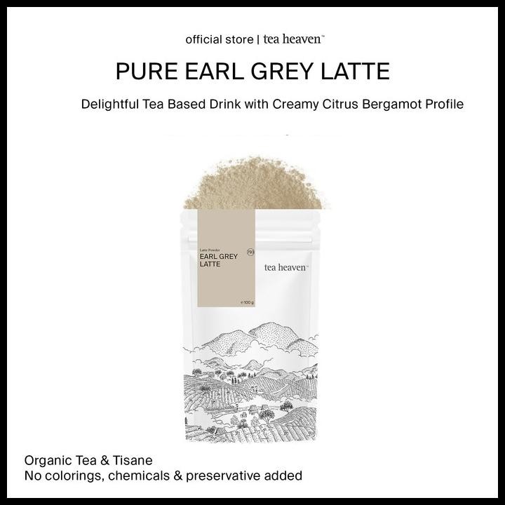 

Pure Earl Grey Powder / Latte Bubuk Minuman Premium Earl Grey Bergamot Original Best Seller