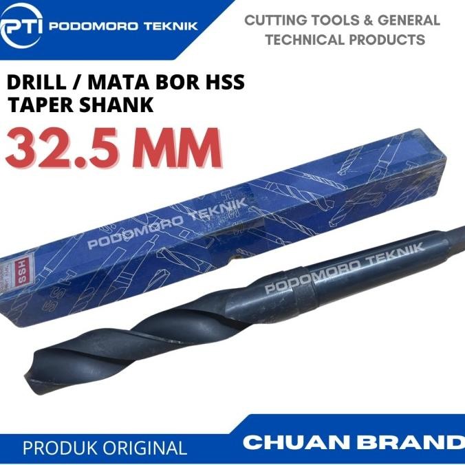 Murah Mata Bor 32.5 Mm Mata Bor Cones 32.5 Mm Taper Shank Drill / Mata Bor 32.5 Mm Hss