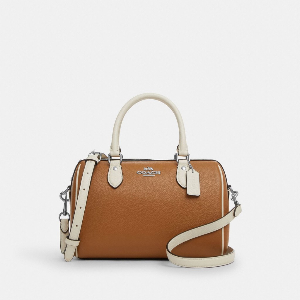 Coach Rowan Satchel In Colorblock Leather - Tas Selempang Wanita