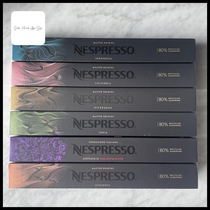 

Diskon 70% Clearance Sale Nespresso Coffee 10 Capsules Original Master Origin Original Espresso Collection Ready Stock 100% Original Original Best Seller