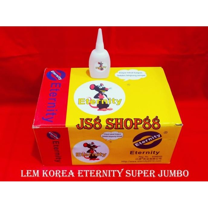 

(PER BOX) LEM KOREA ETERNITY SUPER JUMBO / LEM SETAN GAMBAR TIKUS murah