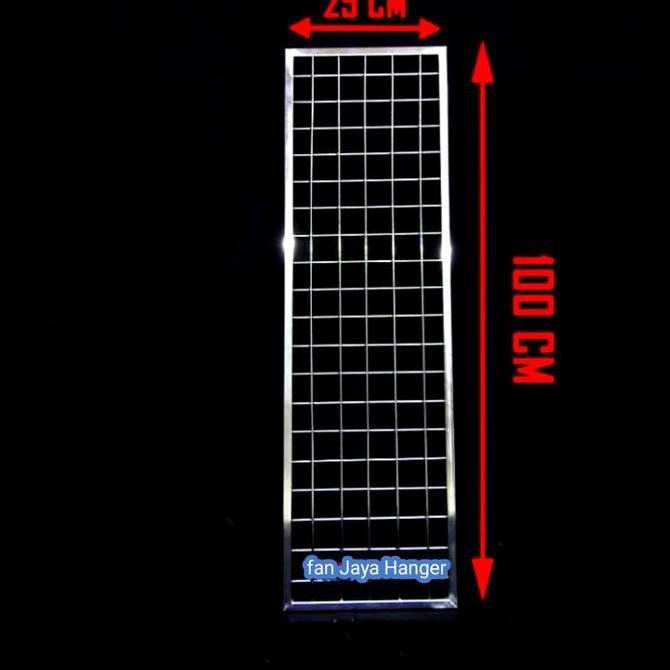 Ram Jaring Kotak Hook Stainless / Ram Jaring Gantungan Aksesoris