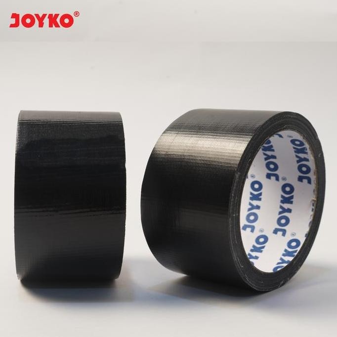 

JOYKO CLOTH TAPE 24 36 48 BLACK LAKBAN KAIN LAKBAN HITAM 24MM 36MM 48MM JOYKO PLAKBAN HITAM KARTON [DUS] murah