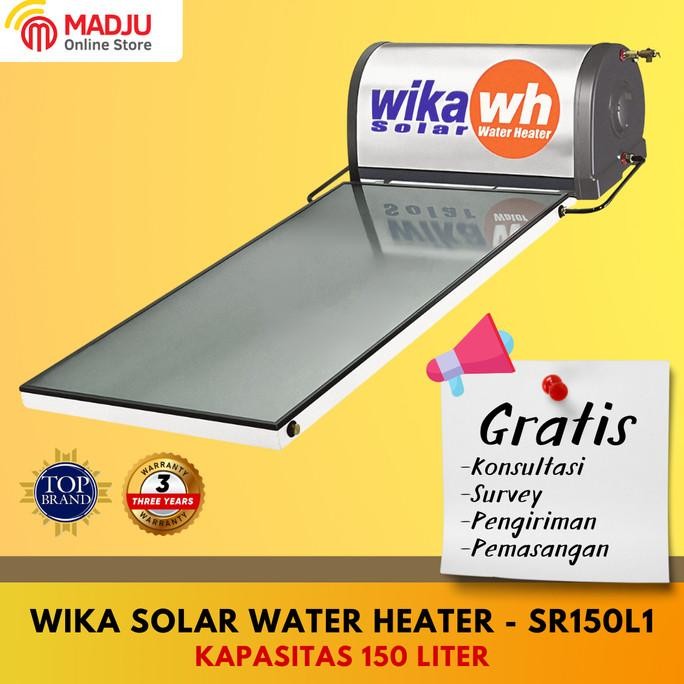 Wika Solar Water Heater - Swh Pemanas Air Tenaga Surya New Stok