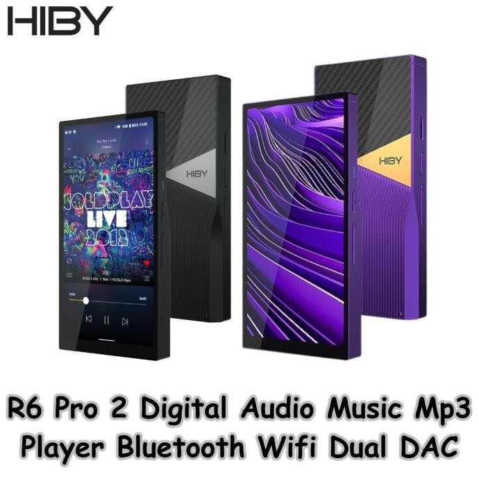 PROMO HiBy R6 Pro 2 Digital Audio Music Mp3 Player Bluetooth Wifi Dual DAC