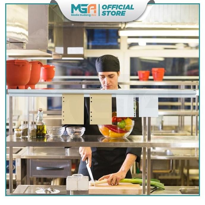 

Bill Holder Stainless / Capitan Nota / Receipt Holder / Penjepit Kertas Bon Bill / Bill Holder Restaurant & Caf murah