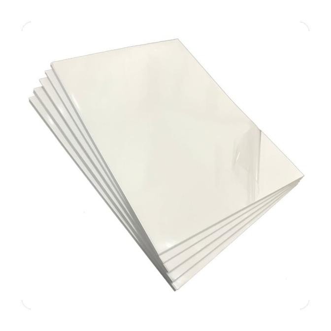 

Stiker Vinyl Transparant Inkjet A4 murah
