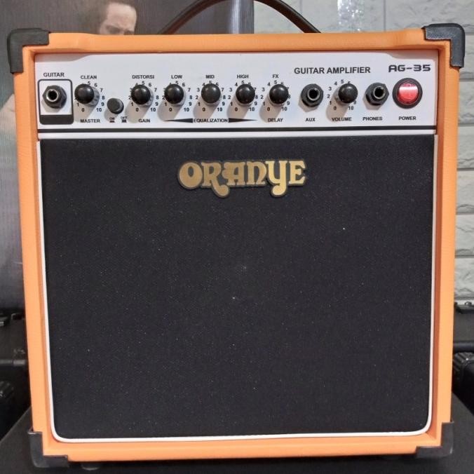 Ampli Gitar Listrik / Ampli Gitar Combo 7" Suara Gahar Ber Co