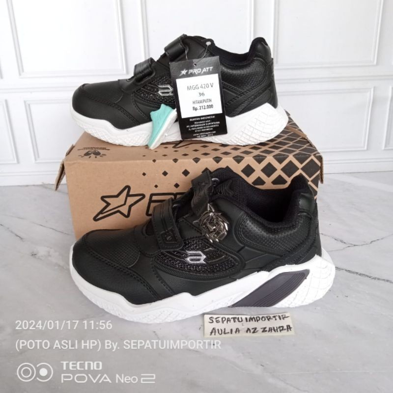 BEST SELLER ORIGINAL SEPATU PRO ATT MGG 420 MAGNET MACAN / MGP / MGZ / GLT / SEPATU ANAK SEKOLAH TK