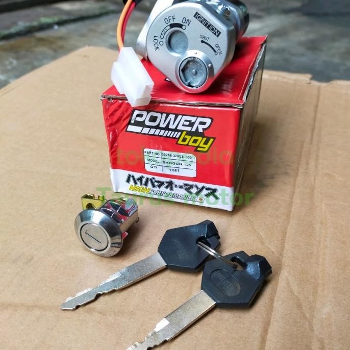 KUNCI KONTAK SET+KUNCI JOK SMASH 110 SMASH NEW SMASH R NEW SHOGUN 125