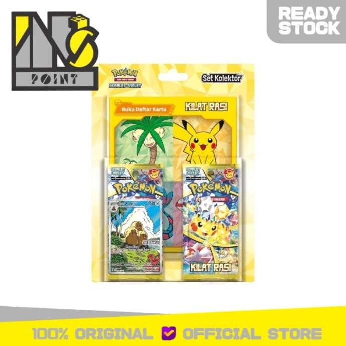 Murah Pokemon Tcg Indonesia - Sv8S Kilat Rasi Set Kolektor Pokemon