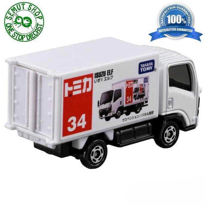 Grosir Tomica Regular No 34 Isuzu Elf Miniatur Truk Isuzu Elf