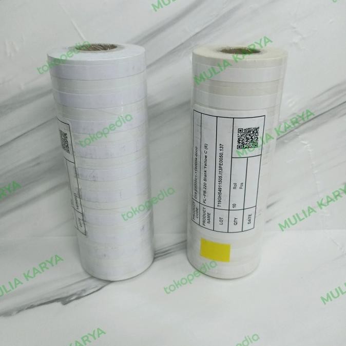 

ORIGINAL Label SATO ASLI PB 220 / Stiker 230 PB 2-230 PT SATO Labeller