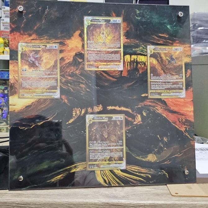 Sale Stand Frame Arceus Dialga Palkia Giratina Vstar Ur Semesta Universe.