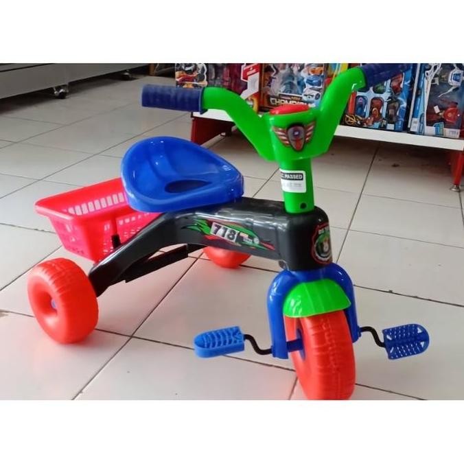 Grosir Sepeda Anak Roda Tiga Bahan Plastik Kuat Sni Mainan Anak Perempuan & Laki Aman