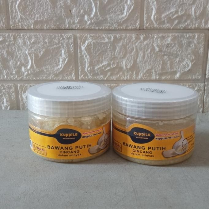 

!!!!!!] kuppila bawang putih cincang dalam minyak jar 200gr