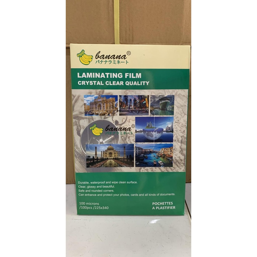 

Plastik laminating FOLIO isi 100 lbr