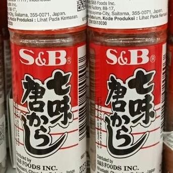 

Kualitas terbaik] s & b s&b nanami togarashi botol cabe bubuk 15gr