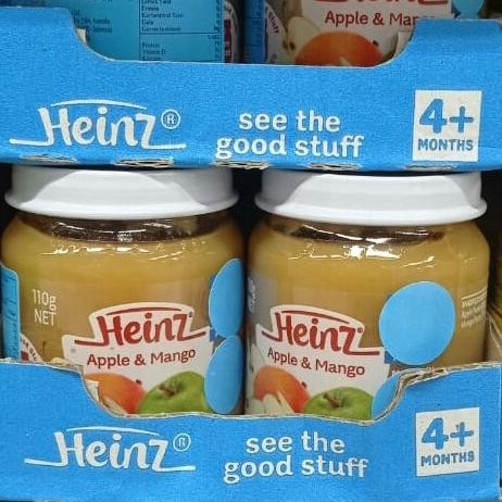 

Termantab] heinz apple & mango 110gr 4+months