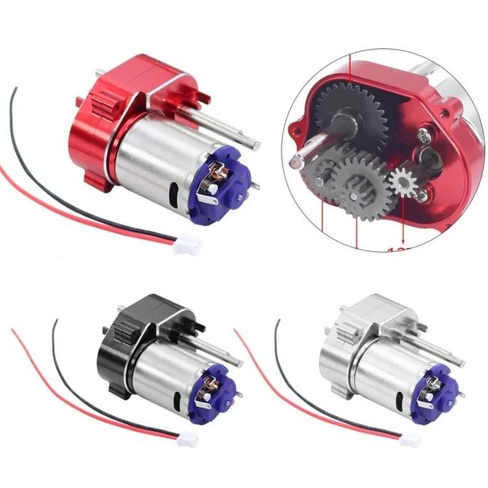 Grosir Metal Gearbox Mn78 Mn82 Mn168 Rc 1/12 Gearbox Rc Mn82 Mn78 Mn168