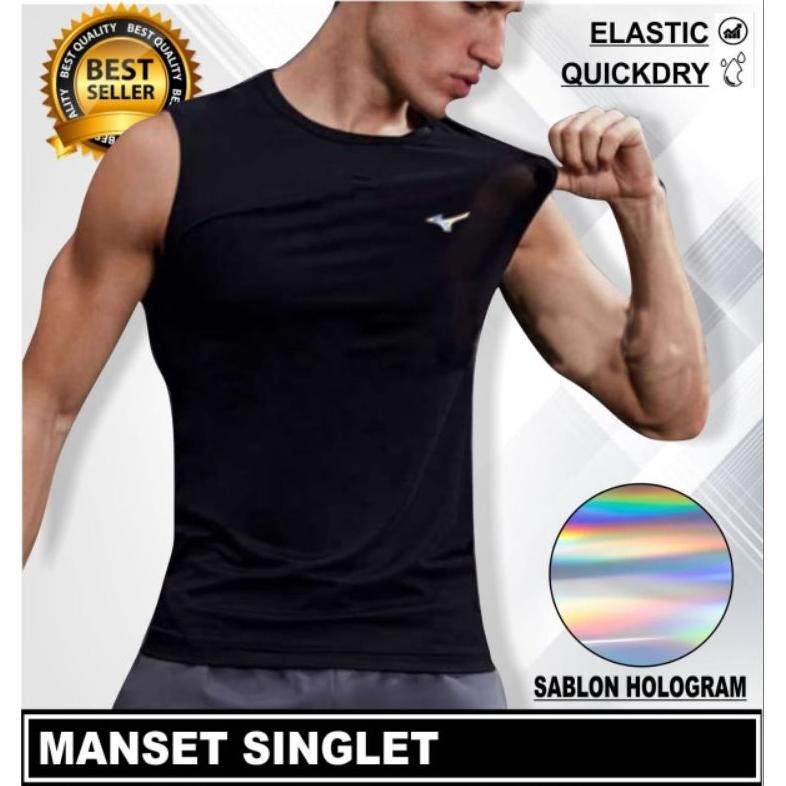 Baju Voli Tanpa Lengan Kaos Olahraga Bola Voli Singlet Manset Olahraga Pria Wanita Murah