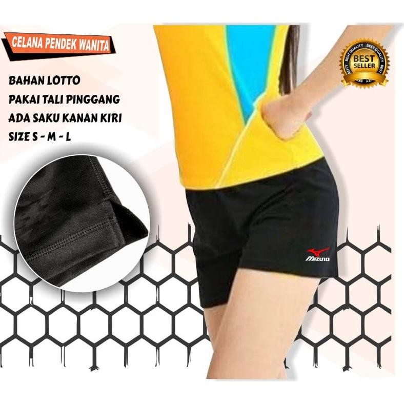 Celana Voli Mizuno Wanita Celana Pendek Bola Voli Khusus Cewek Murah