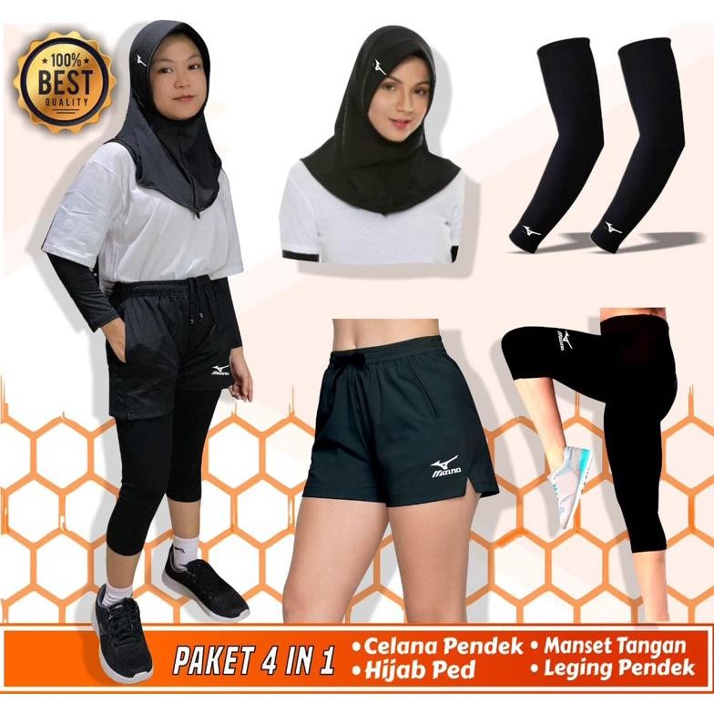 Celana Voli Mizuno Wanita Celana Olahraga Cewek Hijab Olahraga Legging Olahraga Murah