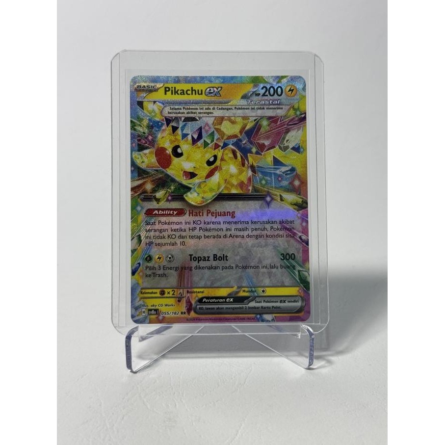 Grosir Pikachu Ex Rr Sv8S Pokemon Tcg Indonesia