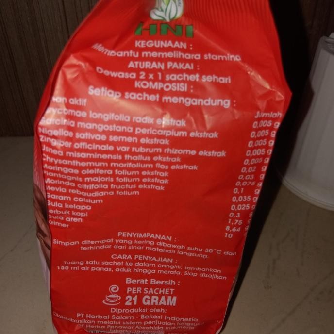 

Kopi Seven Elemen (Sevel) Hni