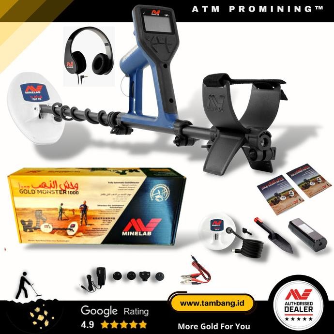 Gold Monster 1000 Minelab - Detektor Emas - Ori Original@Detektor.Id