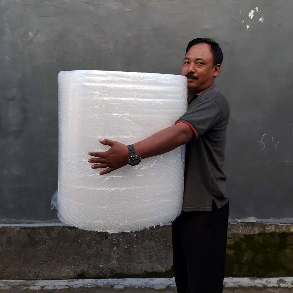 

Ga24 Sip Plastik Bubble Wrap Tebal 1 Roll 100 Meter - Lebar 62Cm - Sleman Jogja Bisa Gojek