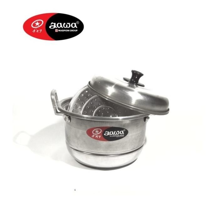 Maspion Panci Kukusan Dandang Ekonomi Jawa 36 Cm Aluminium SS