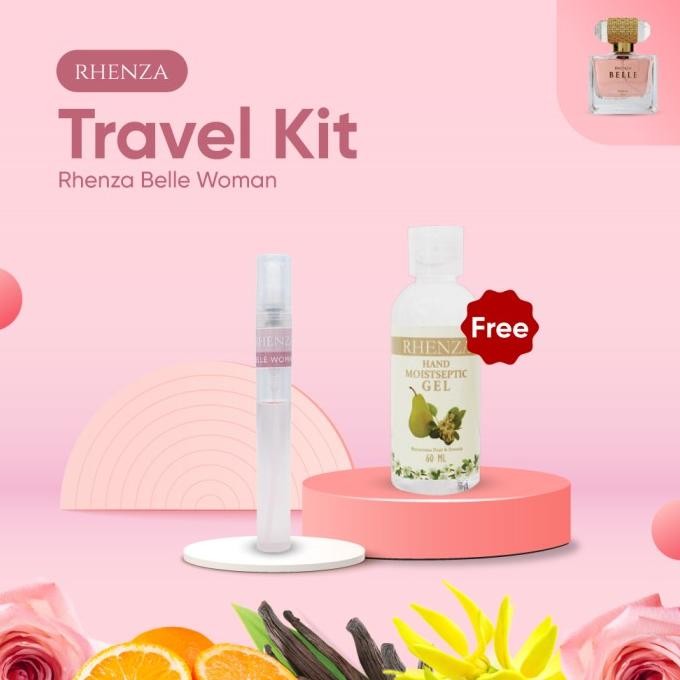 Jual Murah Parfum Wanita Rhenza Travel Kit Rhenza Belle Woman Terlaris..!!!