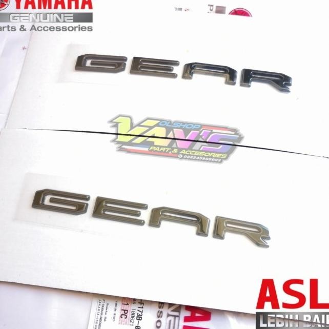Emblem 3D Yamaha Gear 125 Yamaha Genuine Part