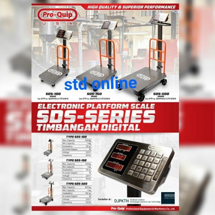 Terbaru Timbangan Digital Pro Quip Timbangan Duduk Digital