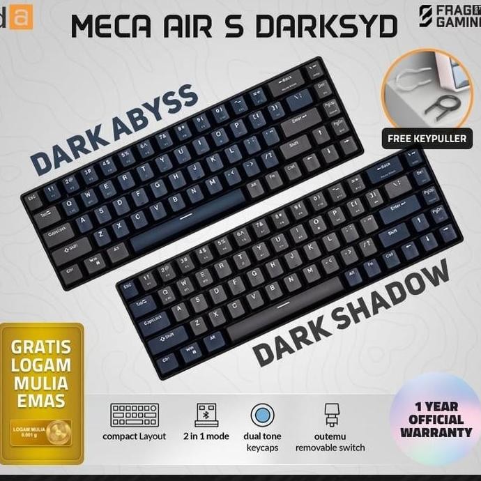 TERBARU - Digital Alliance Meca Air S Darksyd 65% Wireless DA MecaAirS SAMecaAirS MecaAir Keyboard G