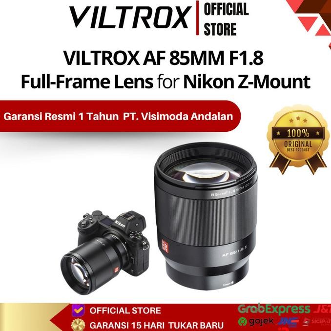Promo Viltrox 85Mm F1.8 Z-Mount Autofocus Full Frame For Nikon Z Mirrorless