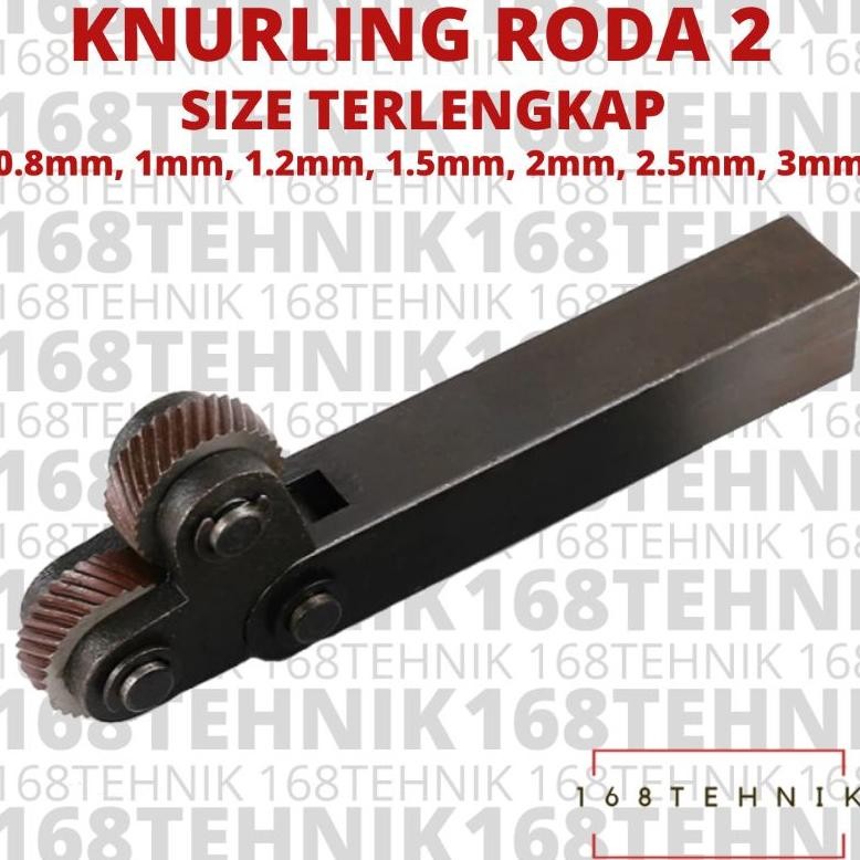 KNURLING TOOL / KNURLING KARTEL 2 RODA / MATA KARTEL / KNURLING 2 RODA murah