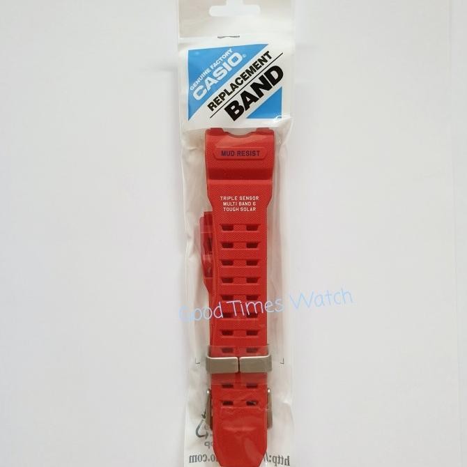STRAP G-SHOCK GWG-1000RD-4A GWG 1000RD GWG 1000 Casio Original murah