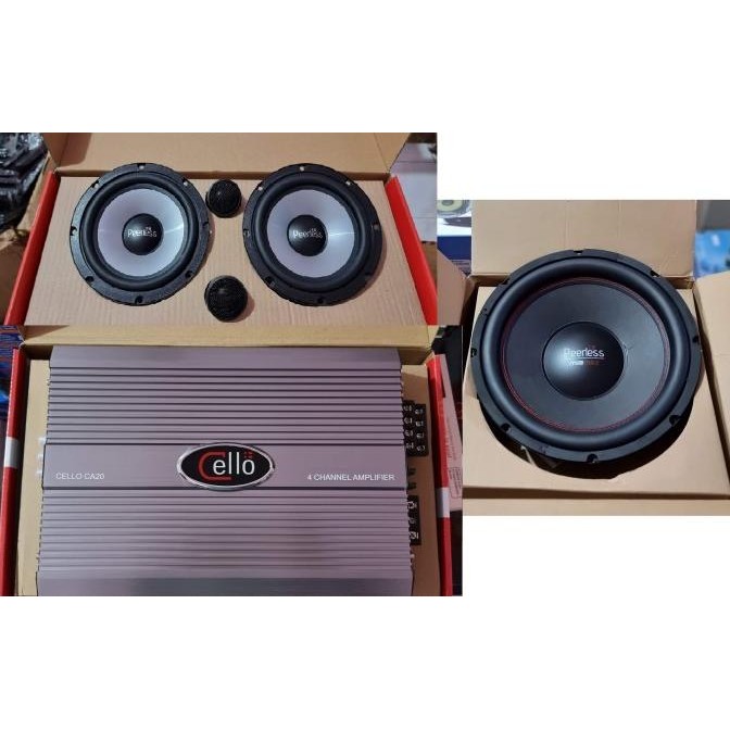 TERMURAH - PAKETAN AUDIO BRANDED 2WAY SQL PEERLESS TC-5