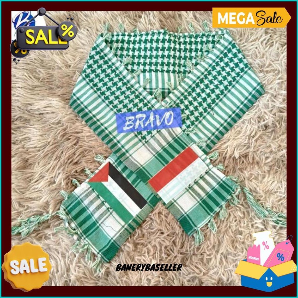 Syal Palestine Anak, Tk, Sd, Dan Juga Remaja/ Syal Palestine Dan Indonesia Bisa Cod