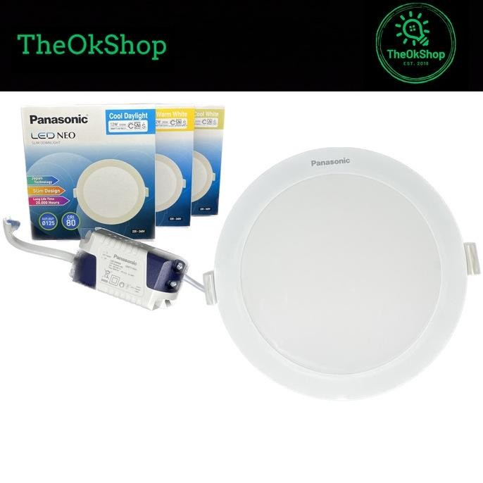 Lampu Downlight LED Panel PANASONIC Neo Slim 12W 12 Watt IB Inbow