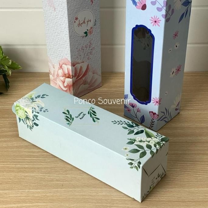 

25 Pcs Box Tenteng Tinggi Kemasan Botol/ Tumbler 7 x 7 x 24 Cm murah