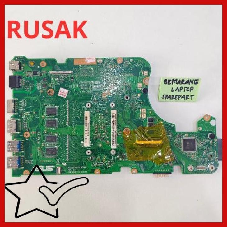[SLS] Mainboard ASUS X555B Mobo Motherboard Mesin Laptop Mati Rusak