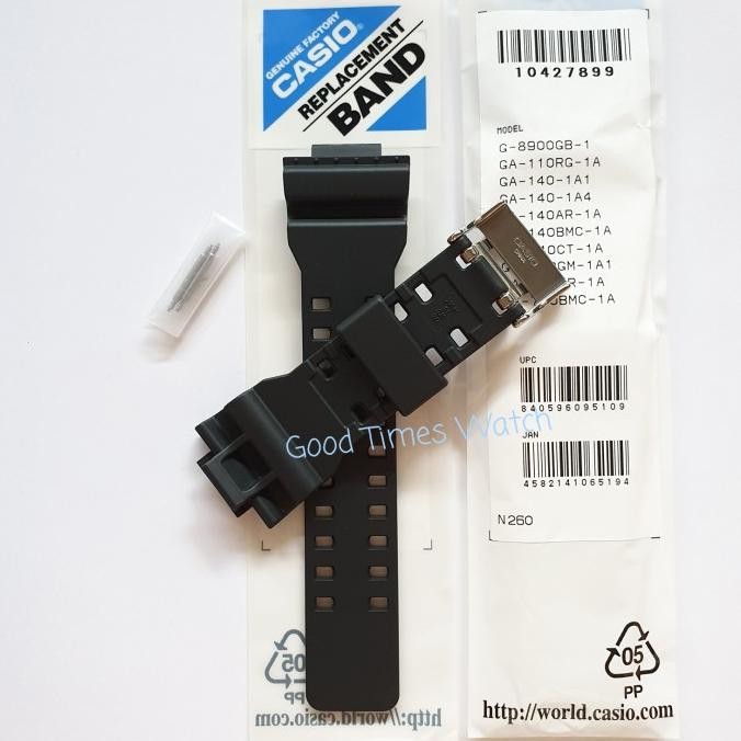 STRAP G-SHOCK G 8900GB GA 110RG GA 140 GA 700 GA 710 Casio Original murah