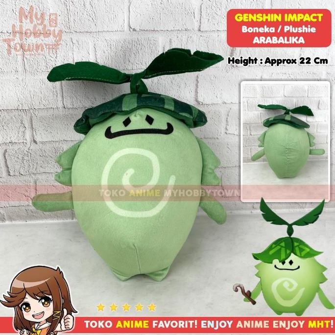 BONEKA ANIME GAME KARAKTER GENSHIN IMPACTR ARANARA - ARABALIKA PLUSHIE DOLL SUMERU 2104T