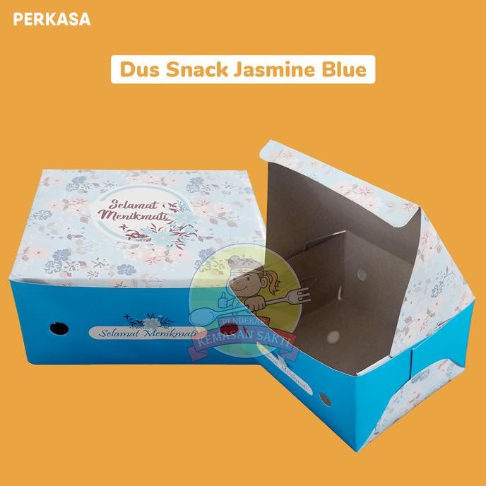 

Dus Nasi Snack 18x18 Printing / Dus Nasi Kue 310 gsm isi 100 pcs murah
