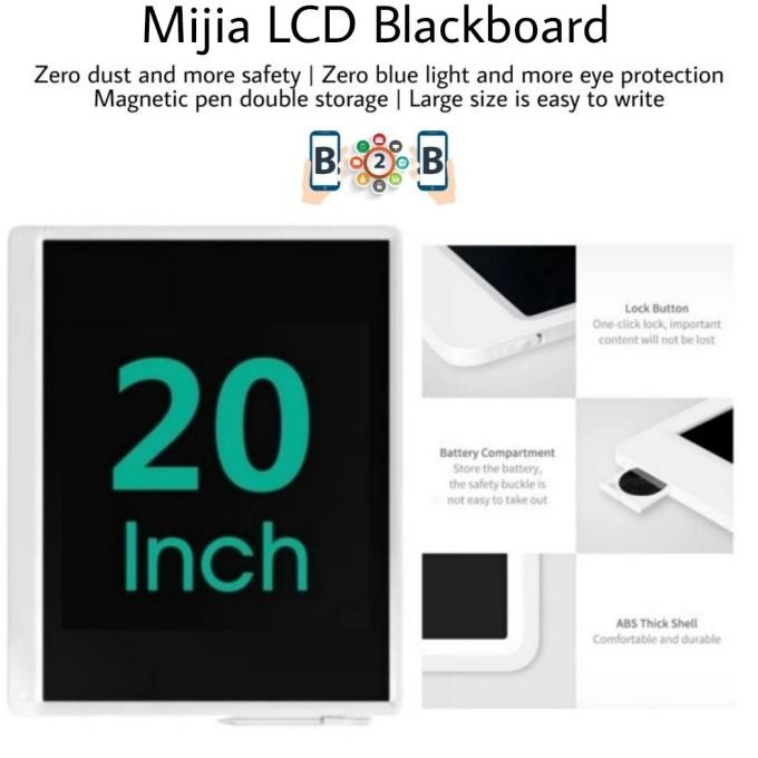 

BEBAS ONGKIR - Mi LCD 20 inch Writing Drawing Pad Tablet Gambar Tulis