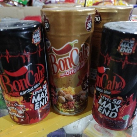

PROMO BON CABE | Sambal Tabur Bubuk Cabe Pedas | Pedasnya mantap | Kemeasan Botol | praktis | Medan