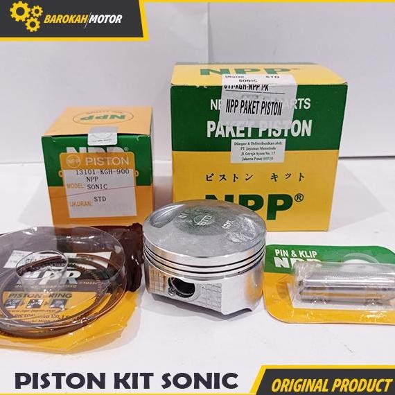 Piston Kit Seher Set Sonic 58 58.5 59 59.5 60 Pen 13 Npp Hemat